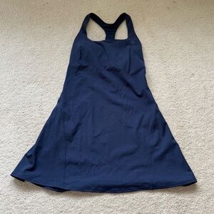 lululemon athletica Navy Blue Racerback Mini Dress
